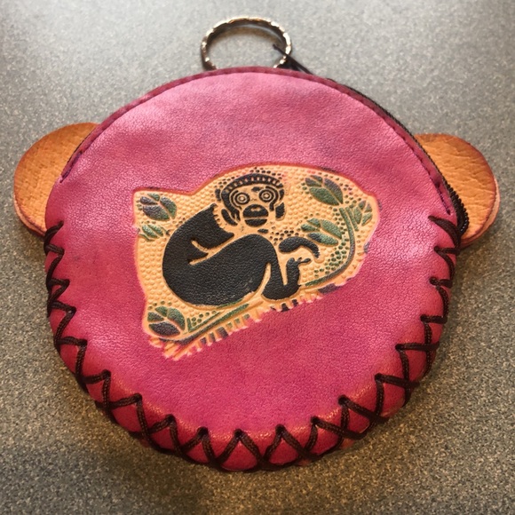 Monkey Coin Pouch Keychain - Picture 3 of 7